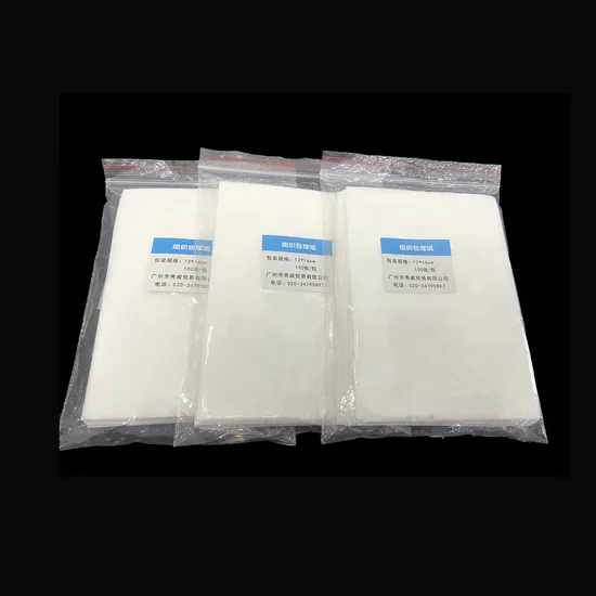 高品質の使い捨て医療用品病理学組織埋め込み紙実験室に使用する