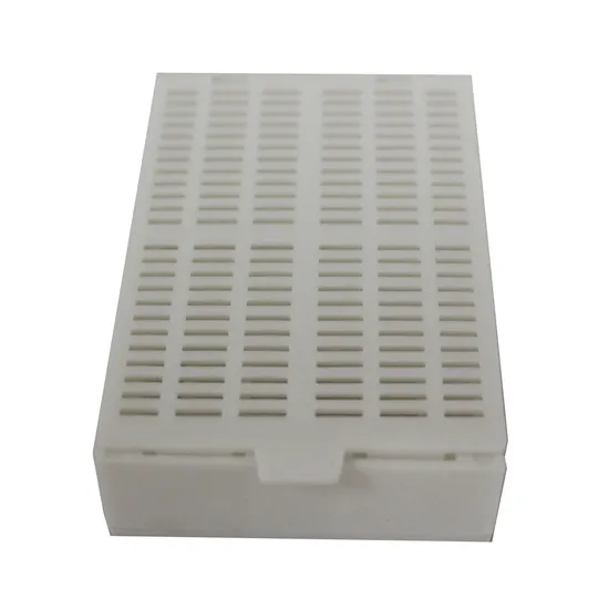 OEMカスタムカラーカスタマイズされた組織埋め込みカセットボックス組織病理学研究所に使用されるカセットボックス