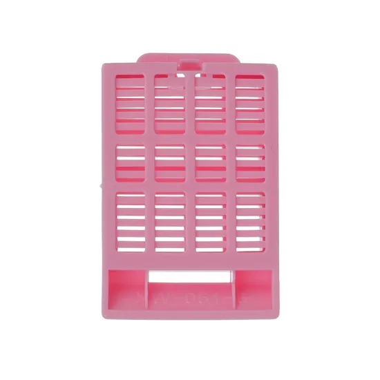 中国のサプライヤカスタマイズされた色のプラスチック組織埋め込みカセットボックス環境毒物学のためのカセットボックス