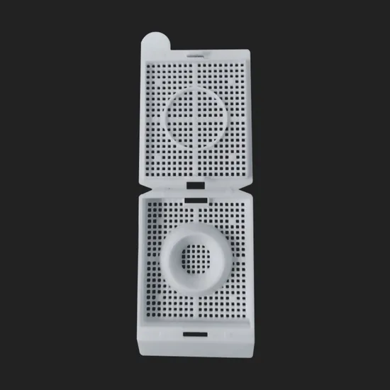 中国メーカープラスチック生検組織埋め込みカセットボックスの品質管理に使用